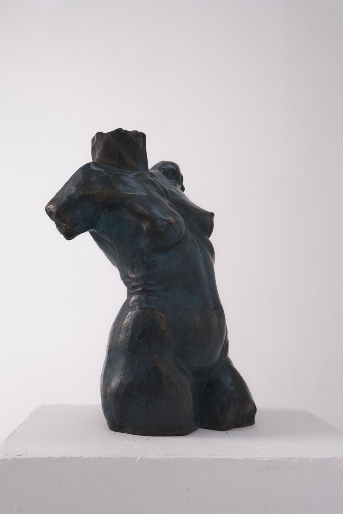 Vega, bronze and resin sculpture by Isabel Arocena